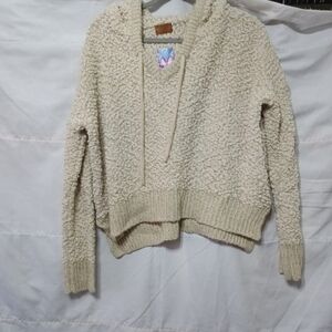 Pol Cozy Cream Women's Sweater